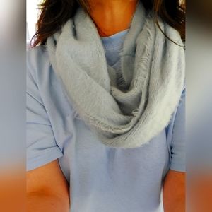 Nicole Marciano Light Blue Infinity Scarf NWOT